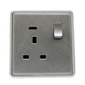13Amp Single & Double wall plug socket ON/OFF Switch LED Indicator~3913 - Vintagelite
