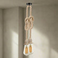Hemp Rope Hanging Pendant light ~3954