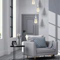 3-way Diamond Cage Shade White Ceiling Pendant Lamp Fittings -Application image