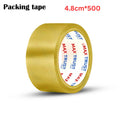Yellow Packing Tape 48mm x 500m – 5 or 10 Pack~4064