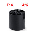 E14 SES Thermoplastic Lamp Holder – Black or White ~4069