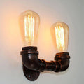 steampunk wall light