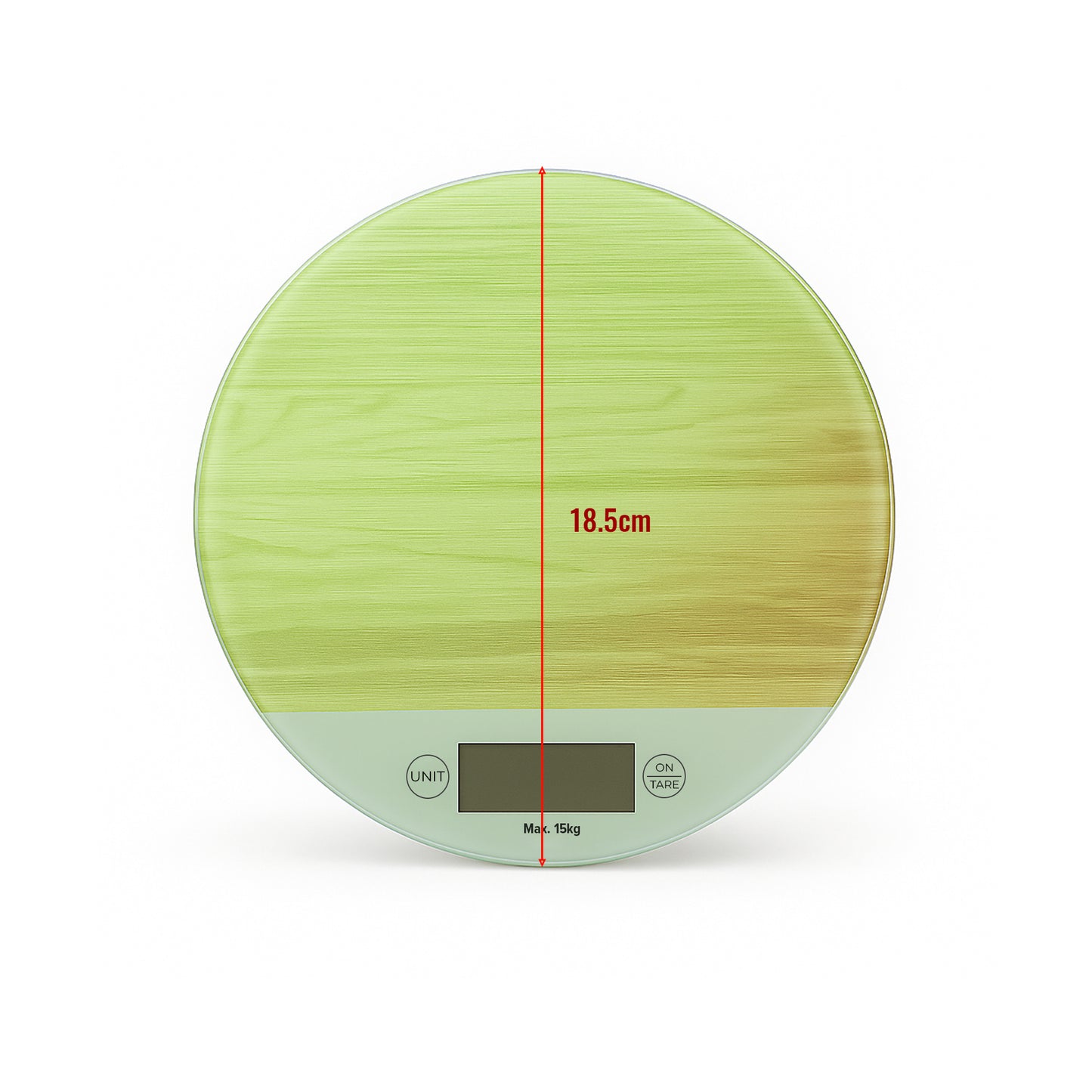 Round Smart Weigh Digital Kitchen Food Scale ~ 4009