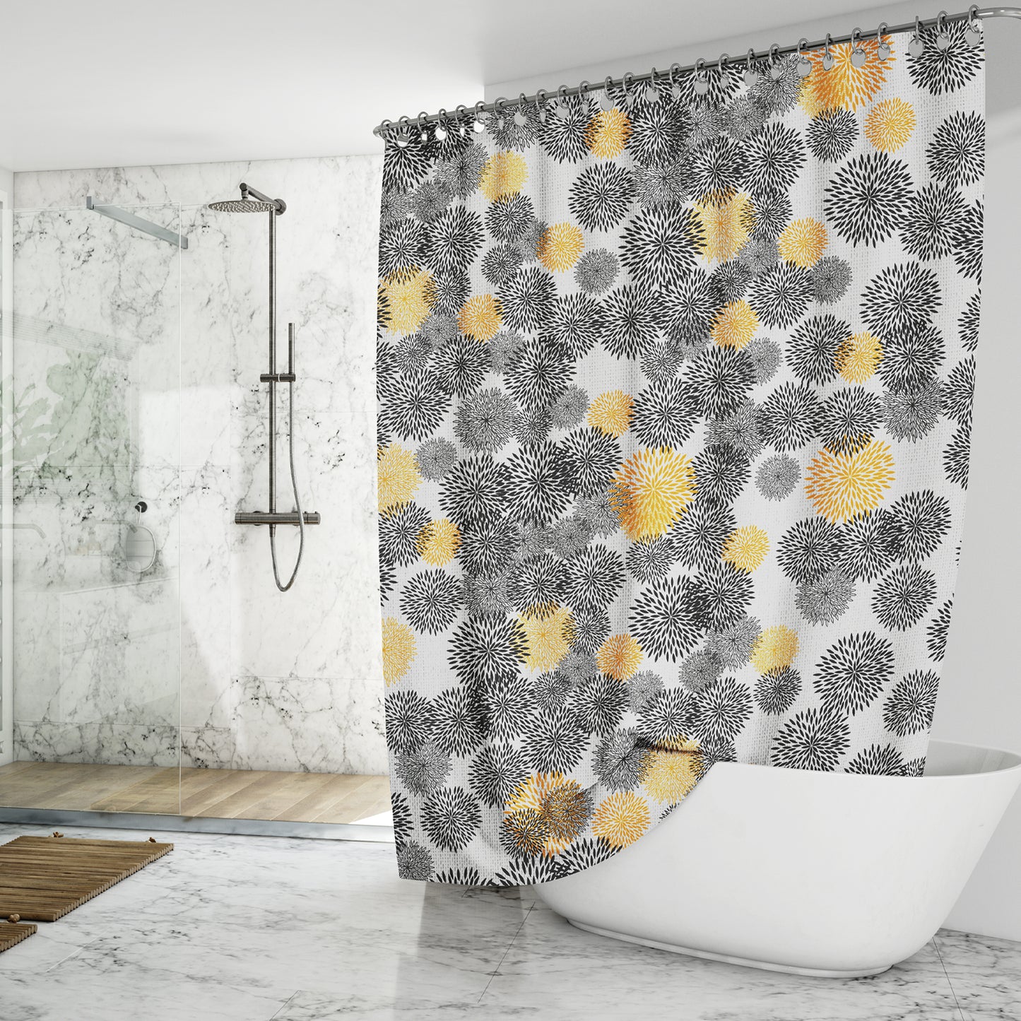 Floral Shower Curtains