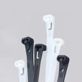black heavy duty cable ties