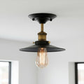 Industrial Semi Flush Mount LED Ceiling Light~4047