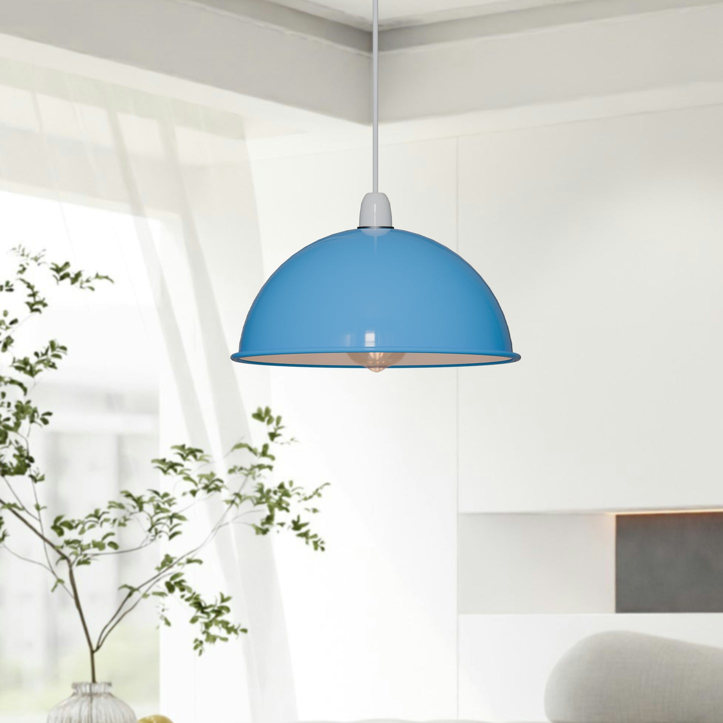 Modern Dome Easy Fit Ceiling Pendant Shades for Mods~2676