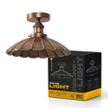 Vintage semi flush light E27 ceiling light