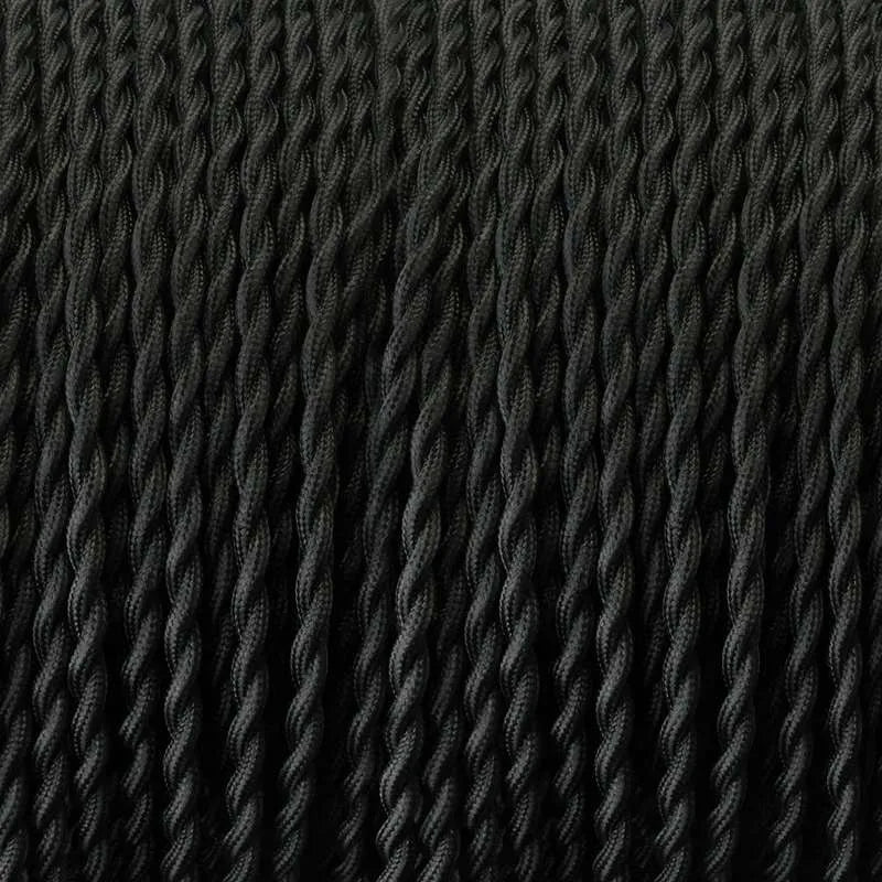2 Core Twisted Fabric Braided Electric Cable 0.75mm