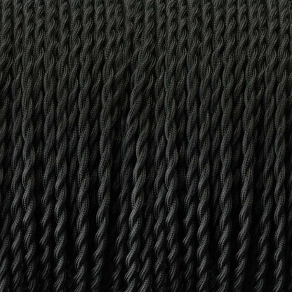 2 Core Twisted Fabric Braided Electric Cable 0.75mm