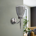 Smoked Glass Modern Indoor Wall Lights