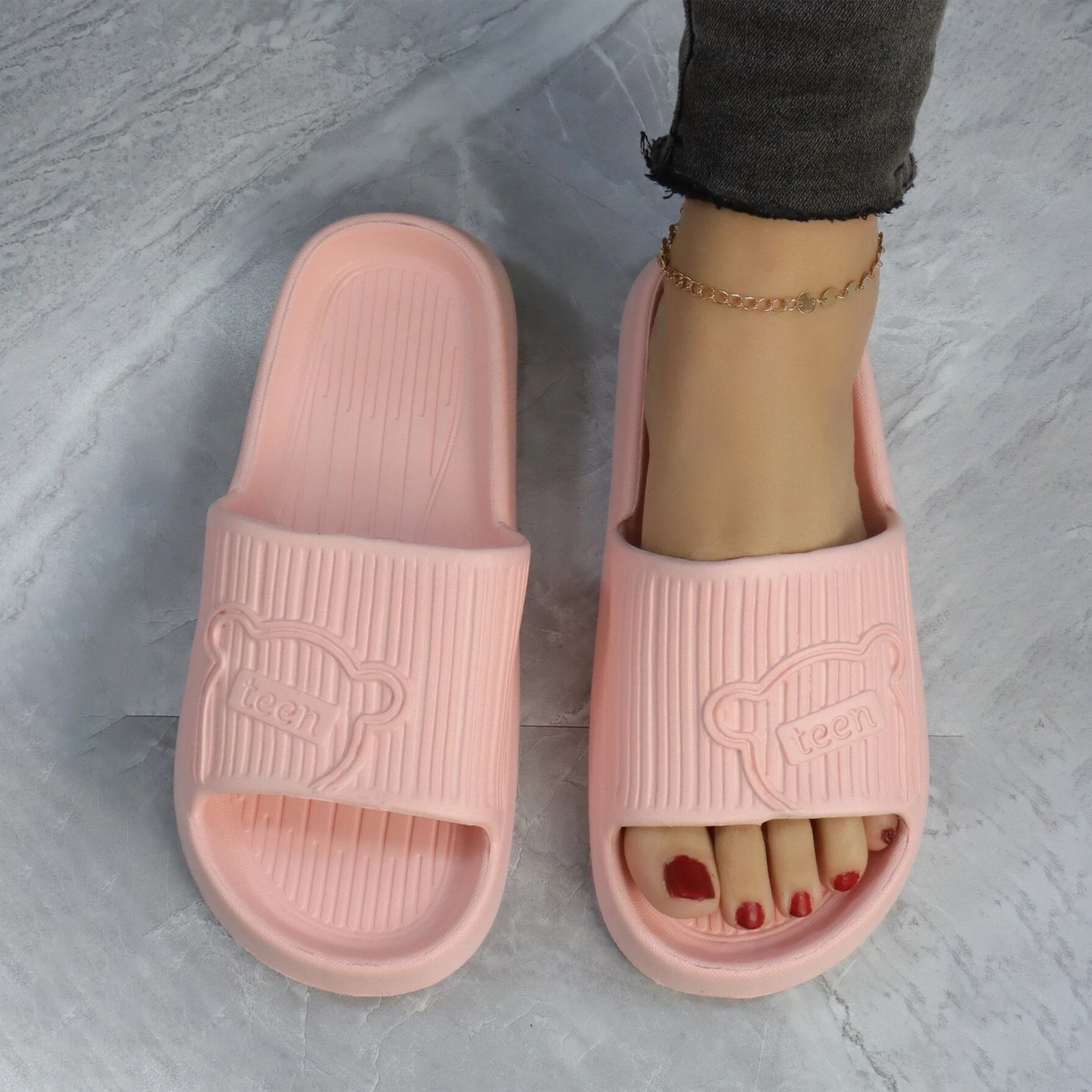 Home Slippers Men Women Non-Slip Sandals~3462