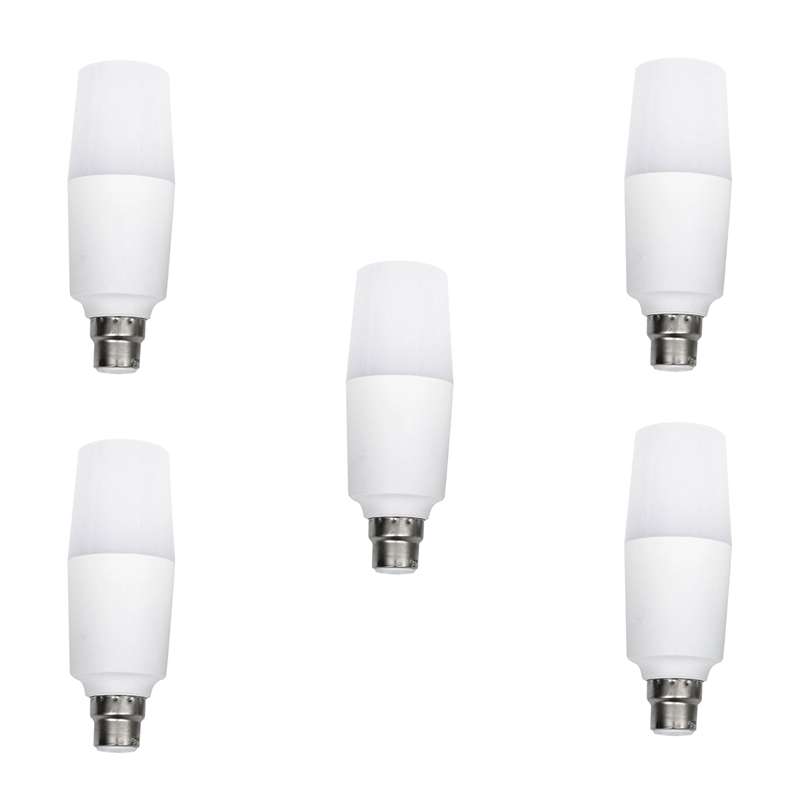 5pack b22 bulb cool white