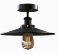 Industrial E27 Semi Flush Mount Ceiling Light~4041