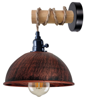 Modern Wall Lamp With Dome Shade For Bedroom Bedside Lights ~ 3410