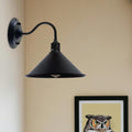 Vintage Metal Shade Swan Neck Wall sconce Wall Light~3771 - Vintagelite