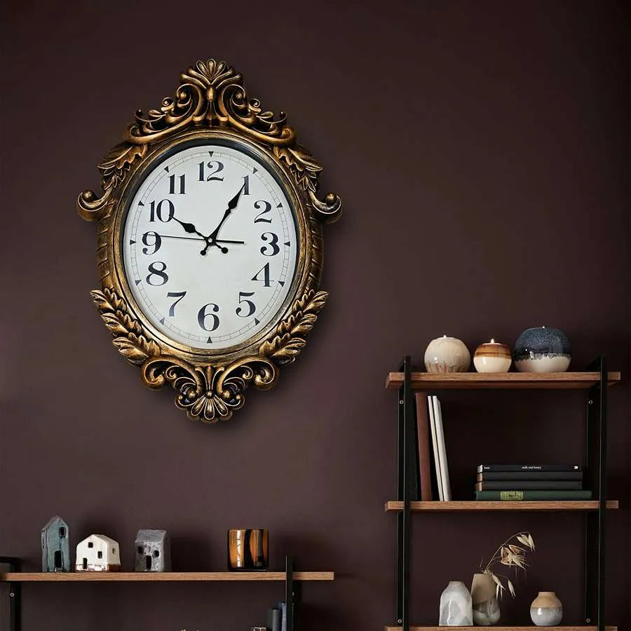 Antique French Oval Shape Clock