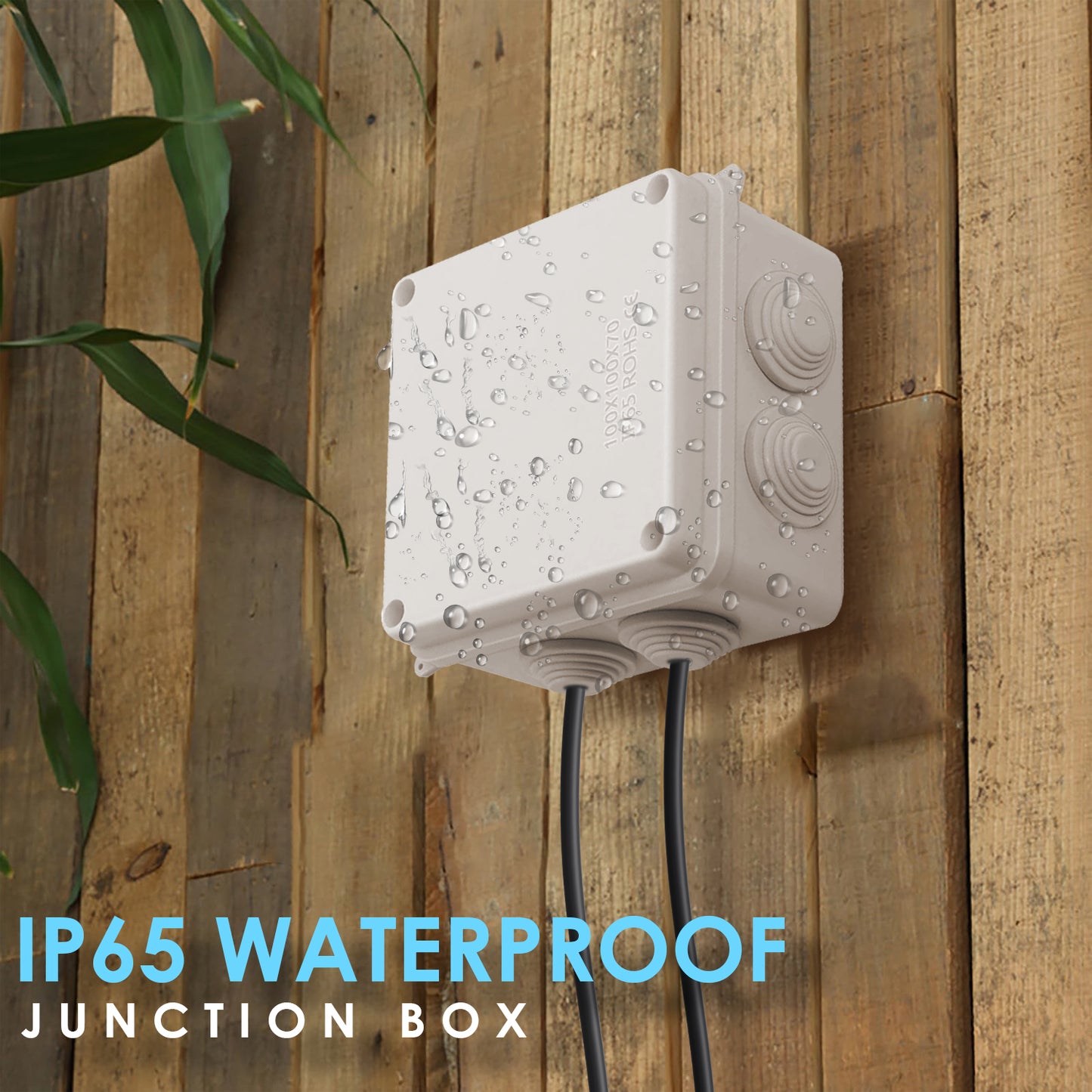 Waterproof Junction Box Surface Mounted Weatherproof Cable Connector~3382