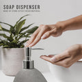 3 Pieces Modern Luxury Stone Effect Resin Bathroom Accessories Set