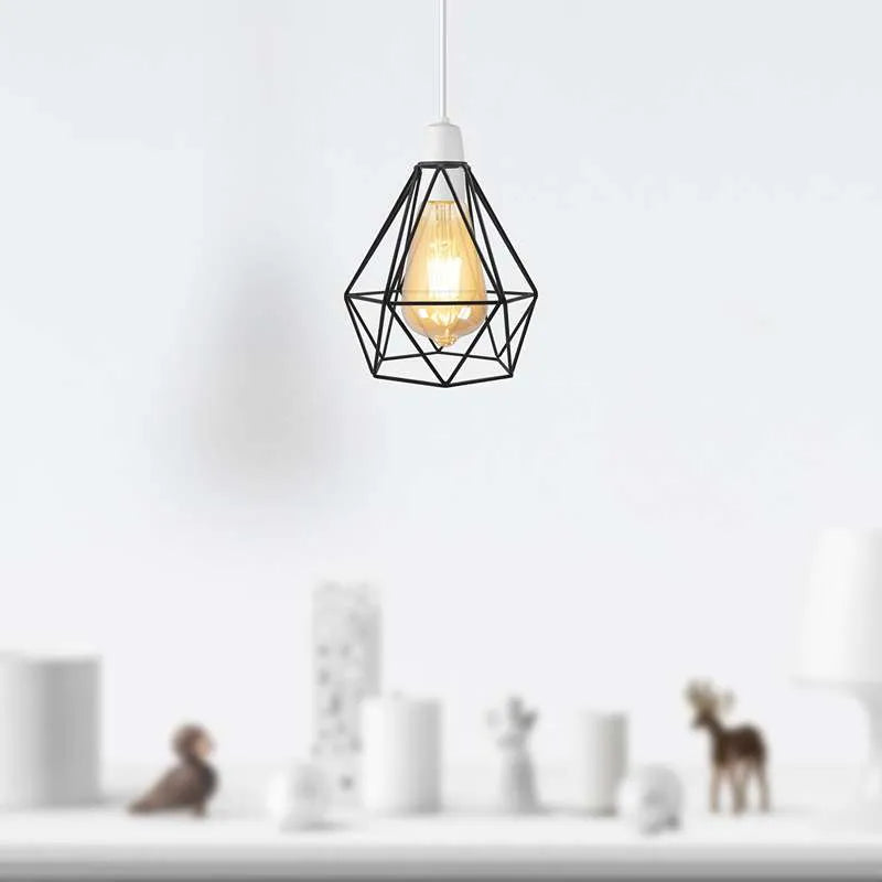 Diamond Cage Shade for Ceiling Pendant Light~3196