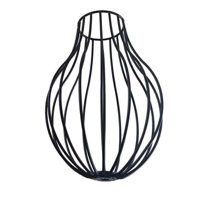 Brushed Copper Vase Cage Lampshade for Pendant Light