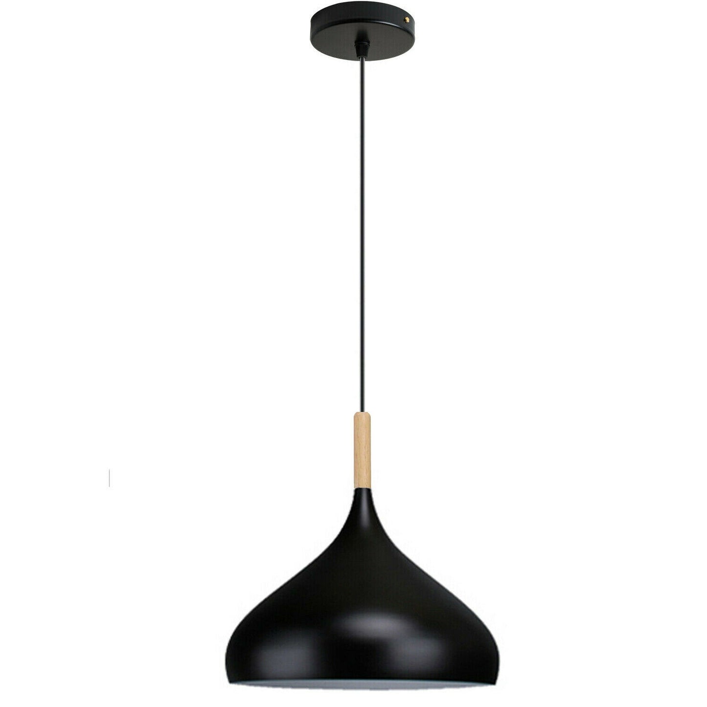 Ceiling Pendant Light Metal Colour Shade Hanging Lamps~3541