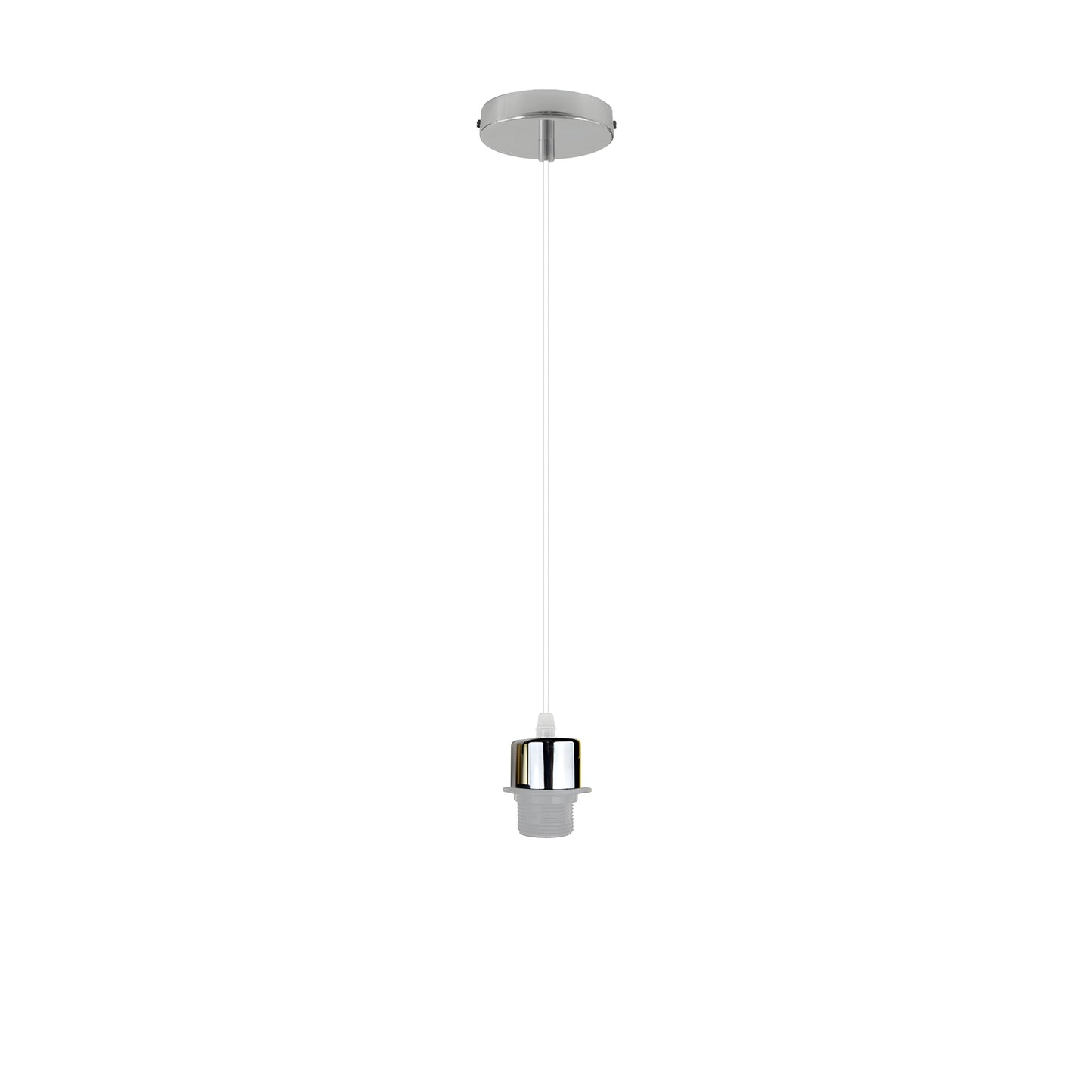 Hanging Ceiling Pendant Light E27 Lamp Holder With PVC Cable ~3446
