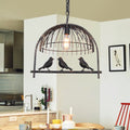 Industrial-Style Pendant Light with Adjustable Cord