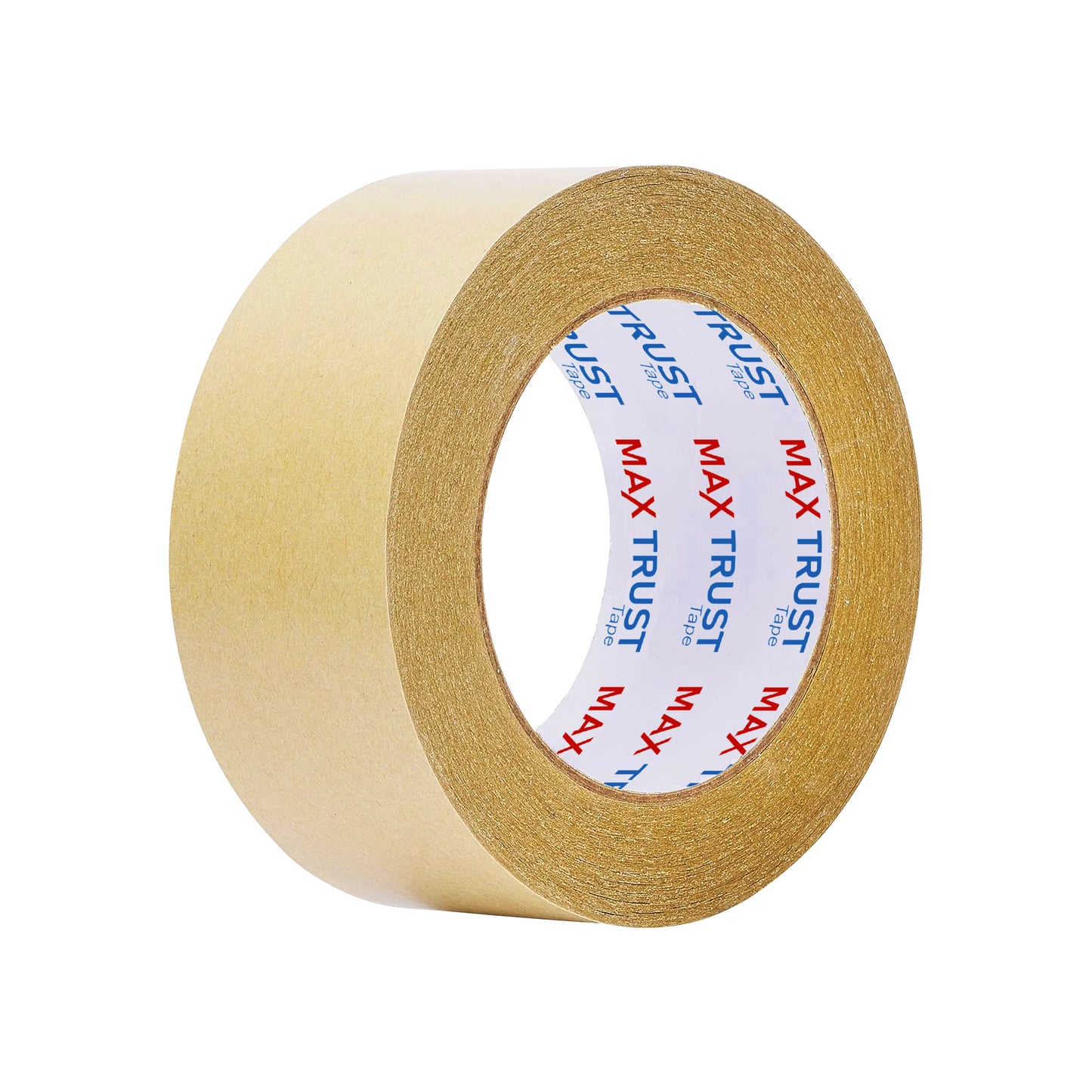 48mm x 50m Brown Kraft Paper Recyclable Tape Self-Adhesive Eco-Friendly Tape~3463