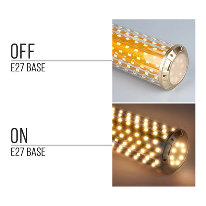 E27 LED Corn Bulbs, Tricolor LED Chip  Save Energy Corn Lamp ~3119