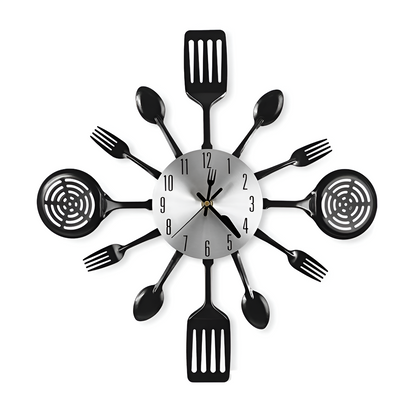 Wall Clock Creative Forks Spoons