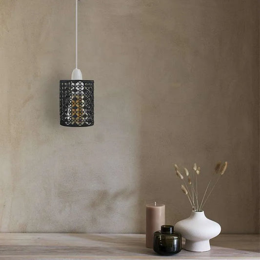 Easy Fit Cylindrical Pendant Light Lampshade~3188