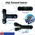 Waterproof Electrical Junction Box Cable Connector Wire IP68 Outdoor~3055 - Vintagelite