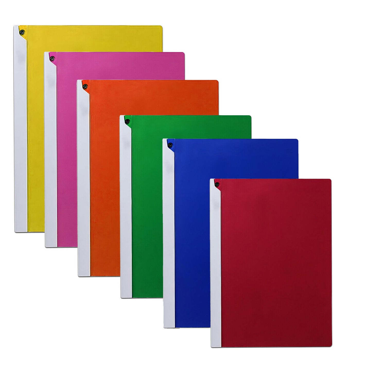 A4 Size Thickened Rotating Lever Clamp Drawbar Report Folder~3480