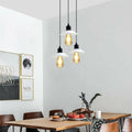 Ceramic Lamp Shade Ceiling hanging Pendant Light Fixture-Application image