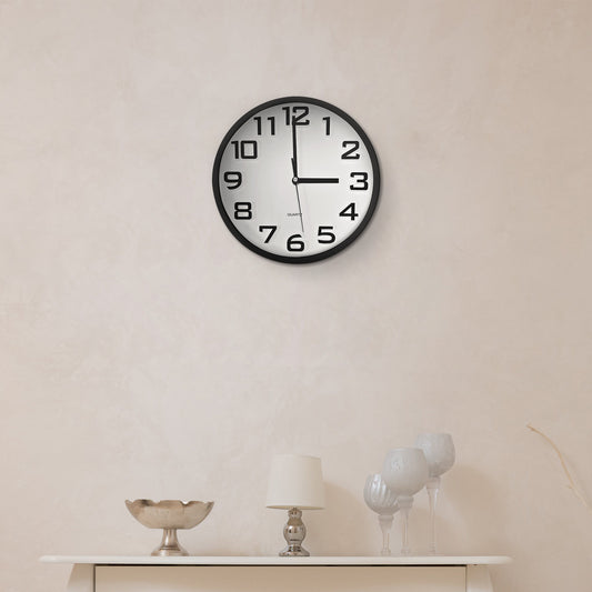 Round Wall Clock Ticking Clock~3429