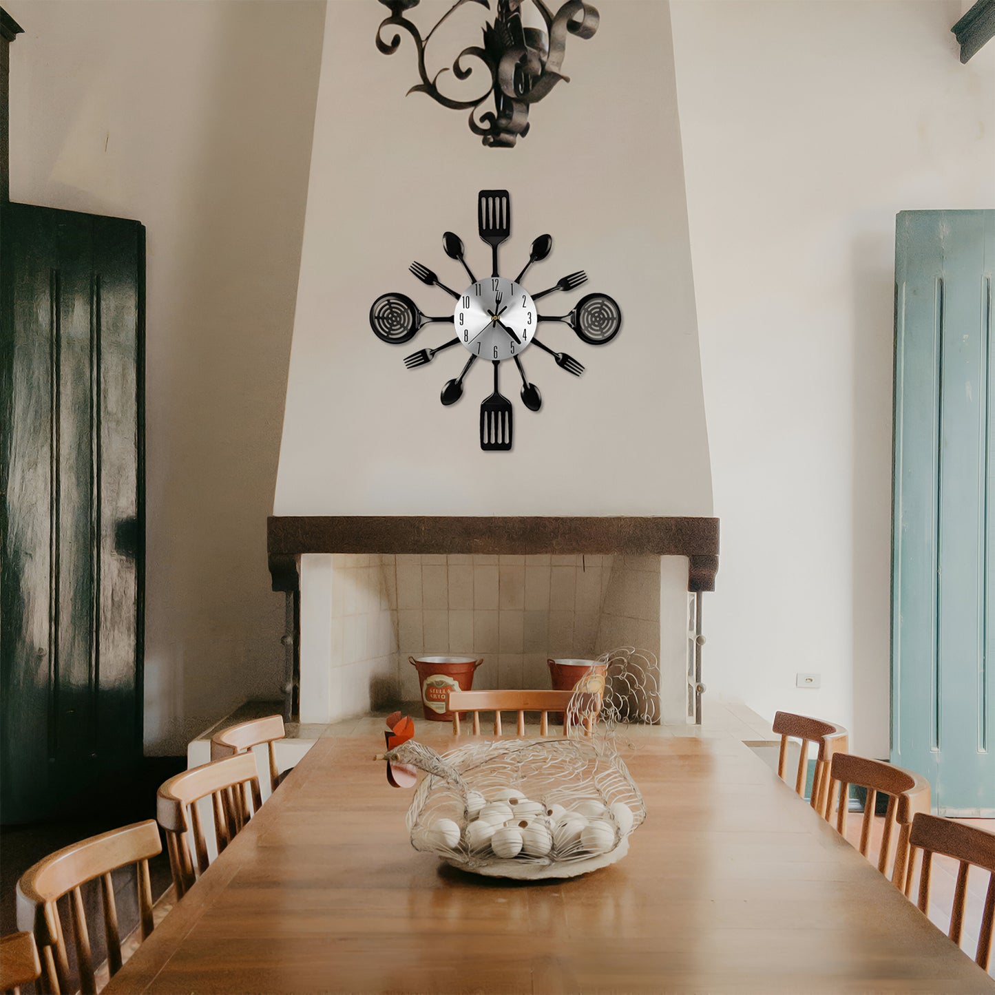 large kitchen clocks