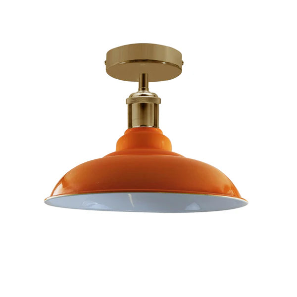 metal flush ceiling light