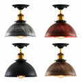 Industrial Ceiling Lights E27 Dome Flush Light Fitting~4090