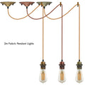 Vintage E27 Modern Hanging Hemp Retro Lamp ~3857 - Vintagelite