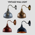 swan neck wall light