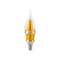 12W LED Candle Bulb Filament Bend TIp Cool White Warm White E14 Base Candelabra Bulb
