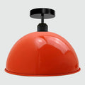Retro Industrial vintage style Dome Shade ceiling light Orange~2187