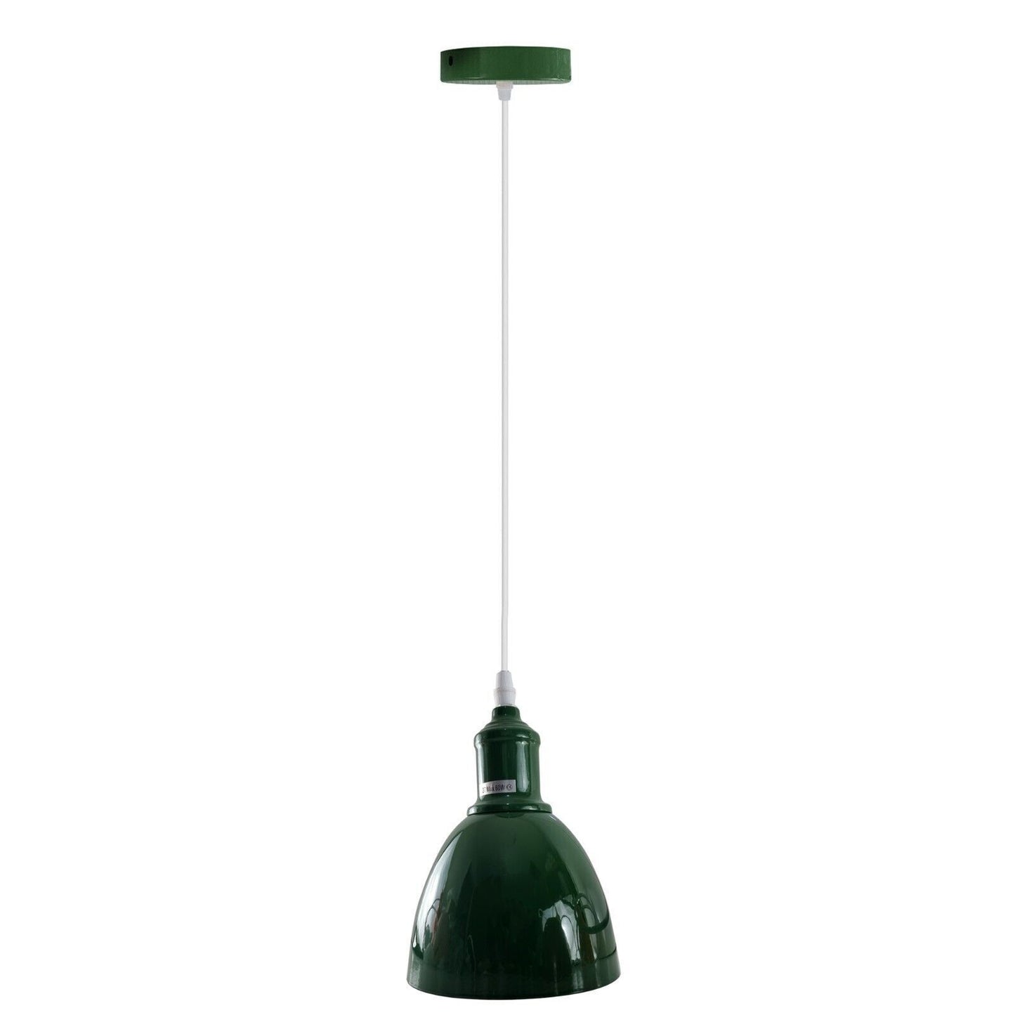 Modern Adjustable Retro 3-way Green Ceiling Pendant Light