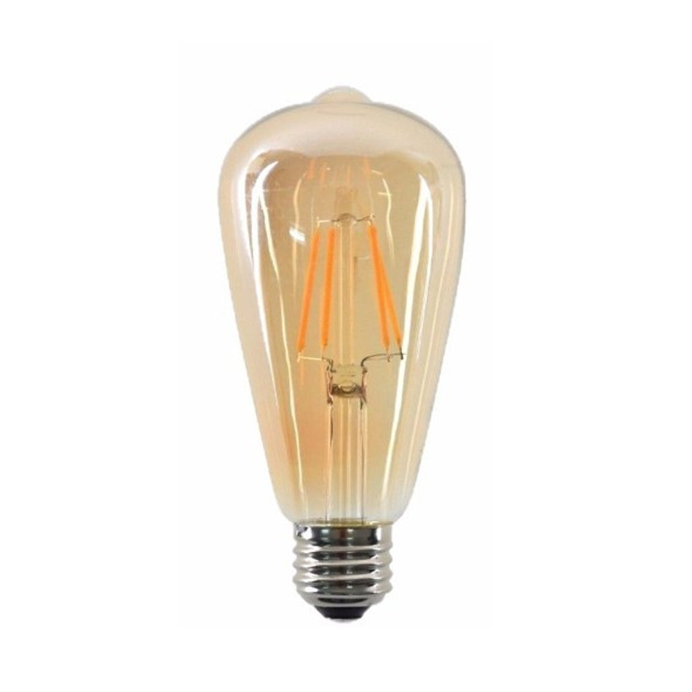 LED ST64 E27 4W Dimmable Globe Industrial Vintage Bulb - Vintagelite