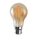 LED A60 B22 4W Dimmable Globe Industrial Vintage Bulb - Vintagelite