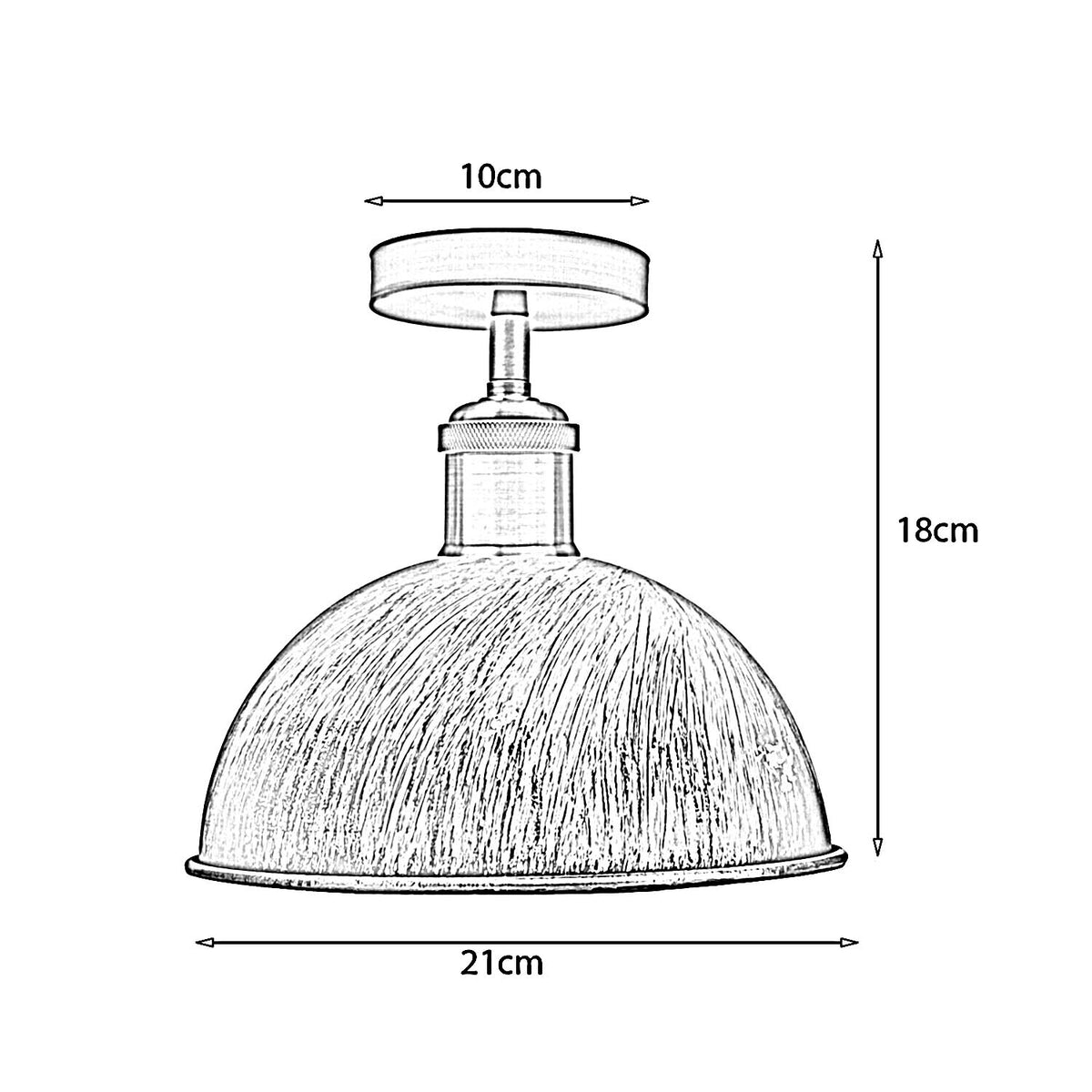 modern black ceiling light