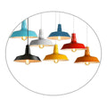 Modern Retro Loft Bowl Shade Ceiling Pendant Hanging Lighting