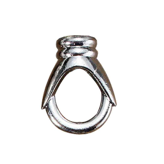 Chrome Hook Ring Vintage Ceiling Hook For Pendants Fixtures Chandelier Hanging Light Holder - Vintagelite