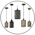 Drum Metal Cage Hanging Chandelier